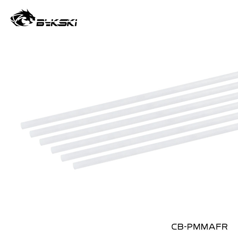 Pc Water Cooling - 6 stks X500mm Bykski Frosted Acryl