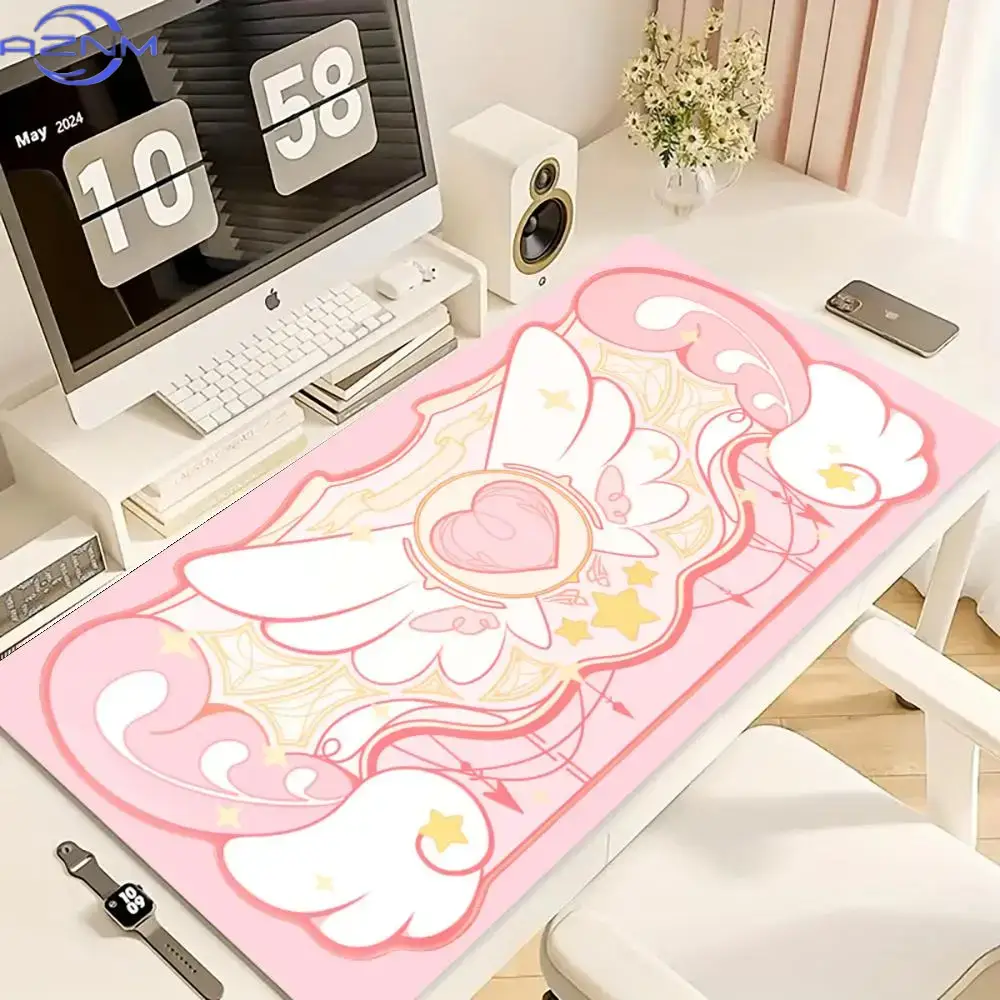 Pc Gaming Pink - Anime Cardcaptor Sakura, roze magisch patroon,