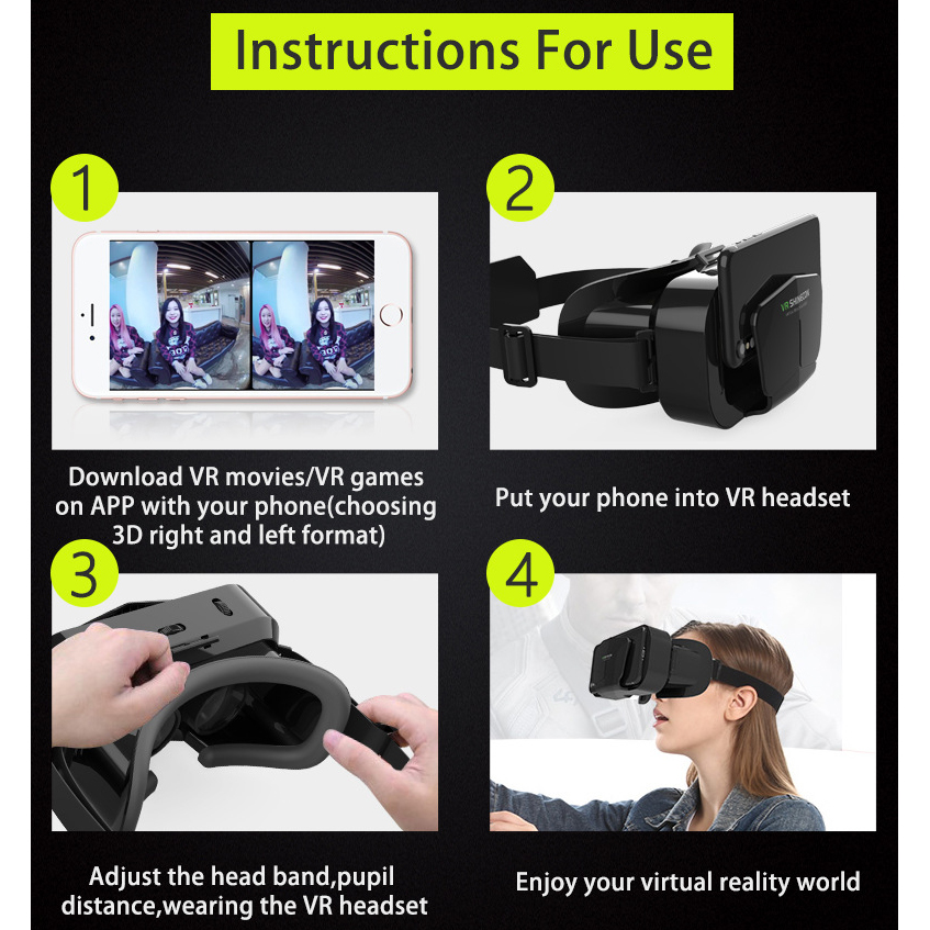 3D Virtual Reality VR-bril voo - Vr Headset Pc recensie en prijs