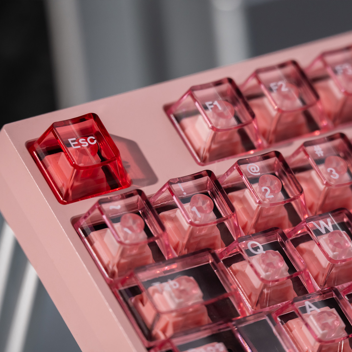 Roze kristaltransparante Cherr - Pc Gaming Pink recensie en prijs