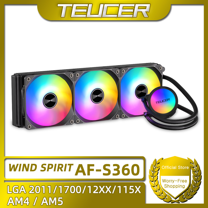 Teucer AF-S360 Cpu Waterkoelin - Pc Water Cooling recensie en prijs