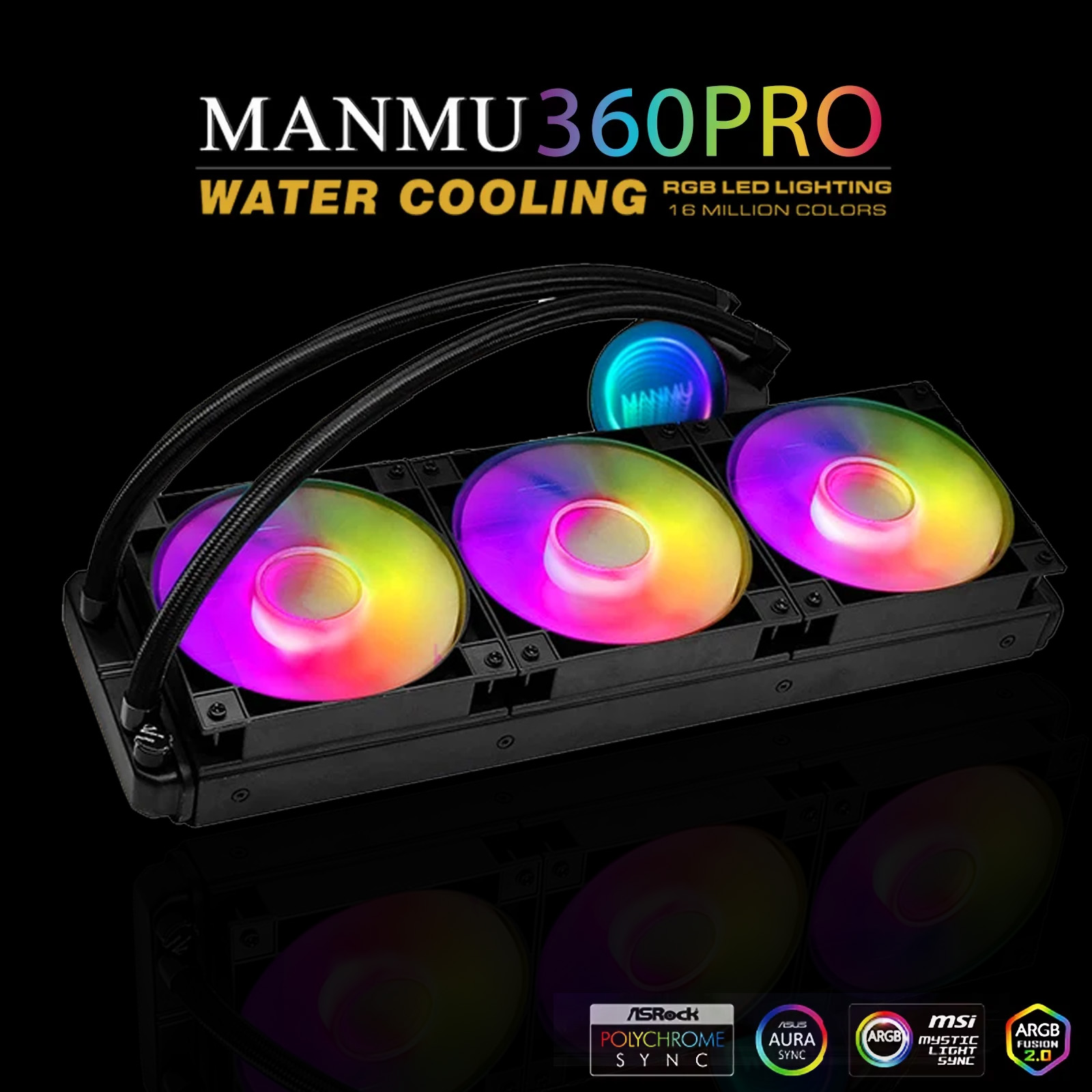 MANMU 360mm CPU Waterkoeler AM - Pc Water Cooling recensie en prijs